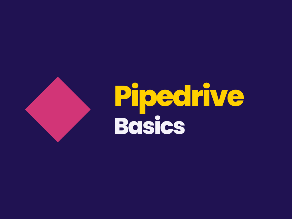 basic pipedrive training
